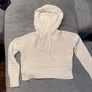 Aeropostale medium cream knitted sweatshirt